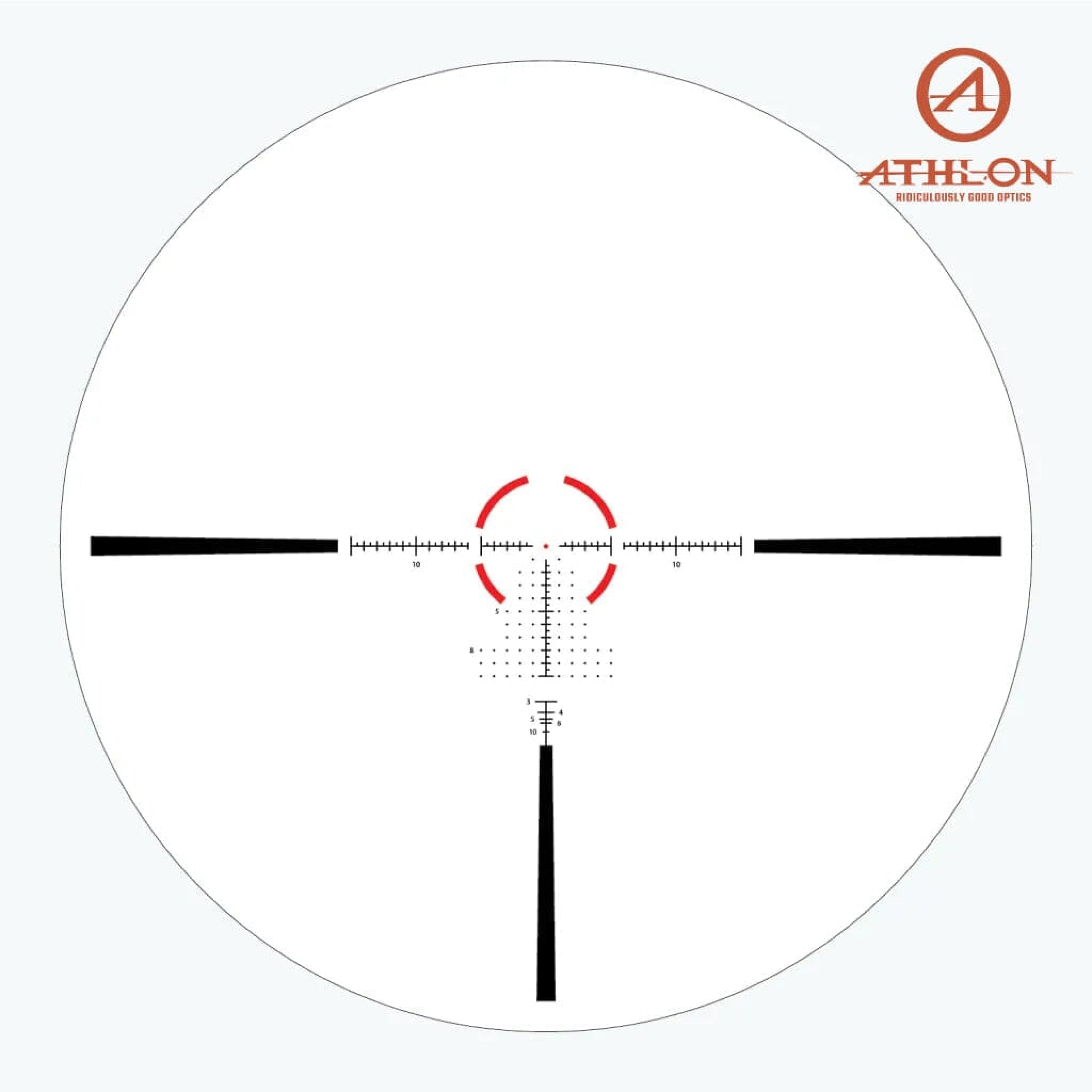 Athlon Ares ETR GEN2 UHD 1-10x24 LPVO Rifle Scope ATMR3 FFP IR MIL Illuminated, product image 5