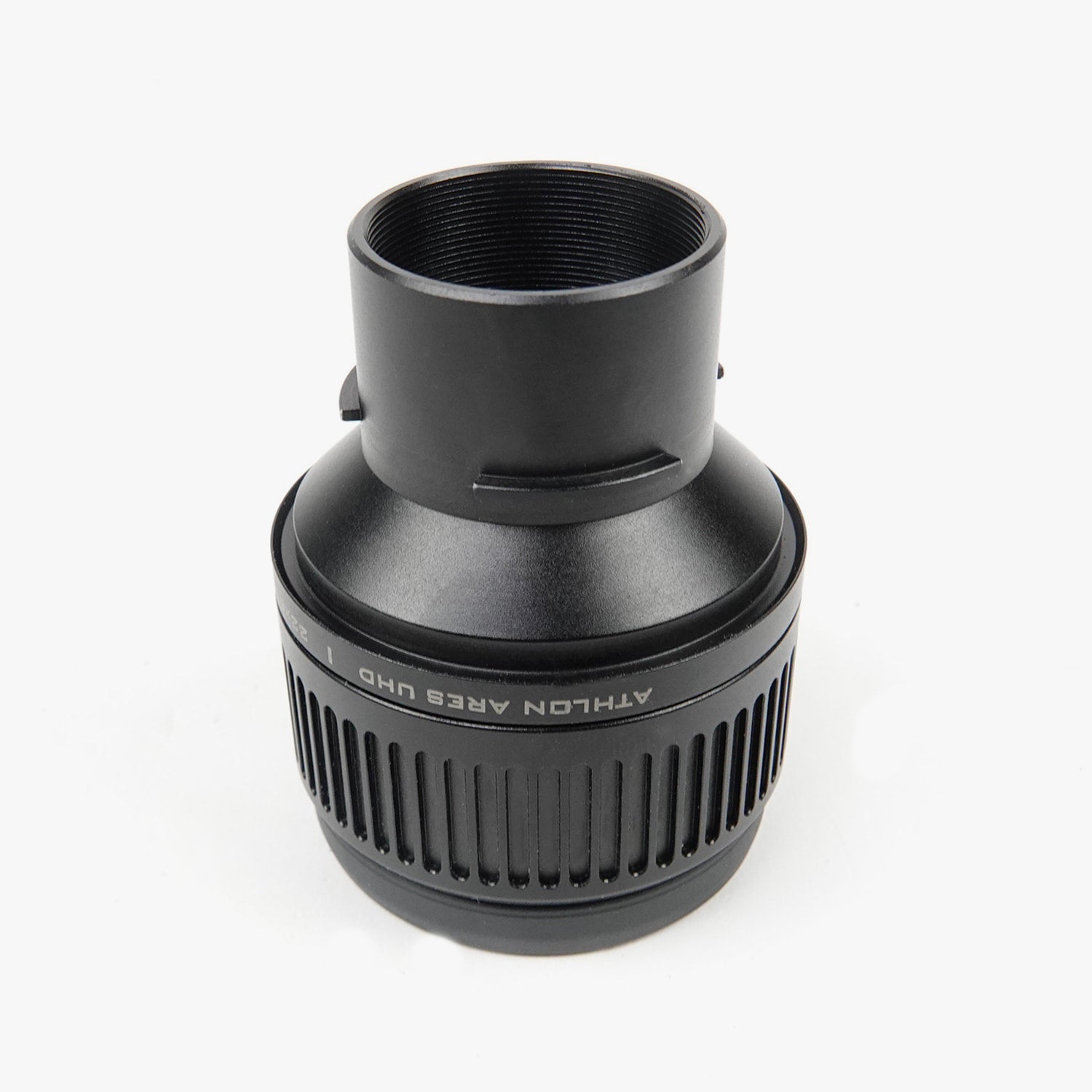 Athlon Ares G2 22x Ranging Reticle Spotting Scope Eyepiece, angled view