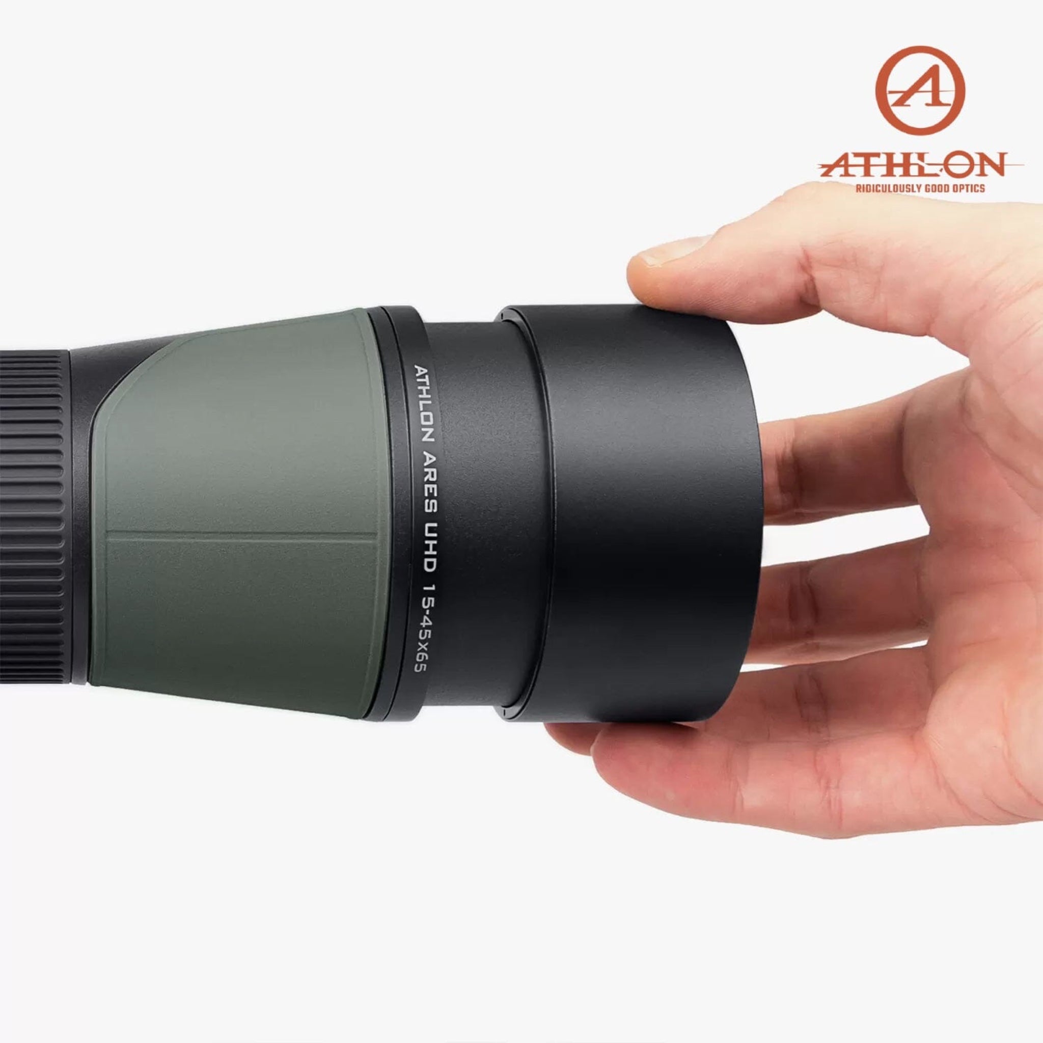 Athlon Ares G2 UHD 15-45x65 Angled Spotting Scope, product image 4