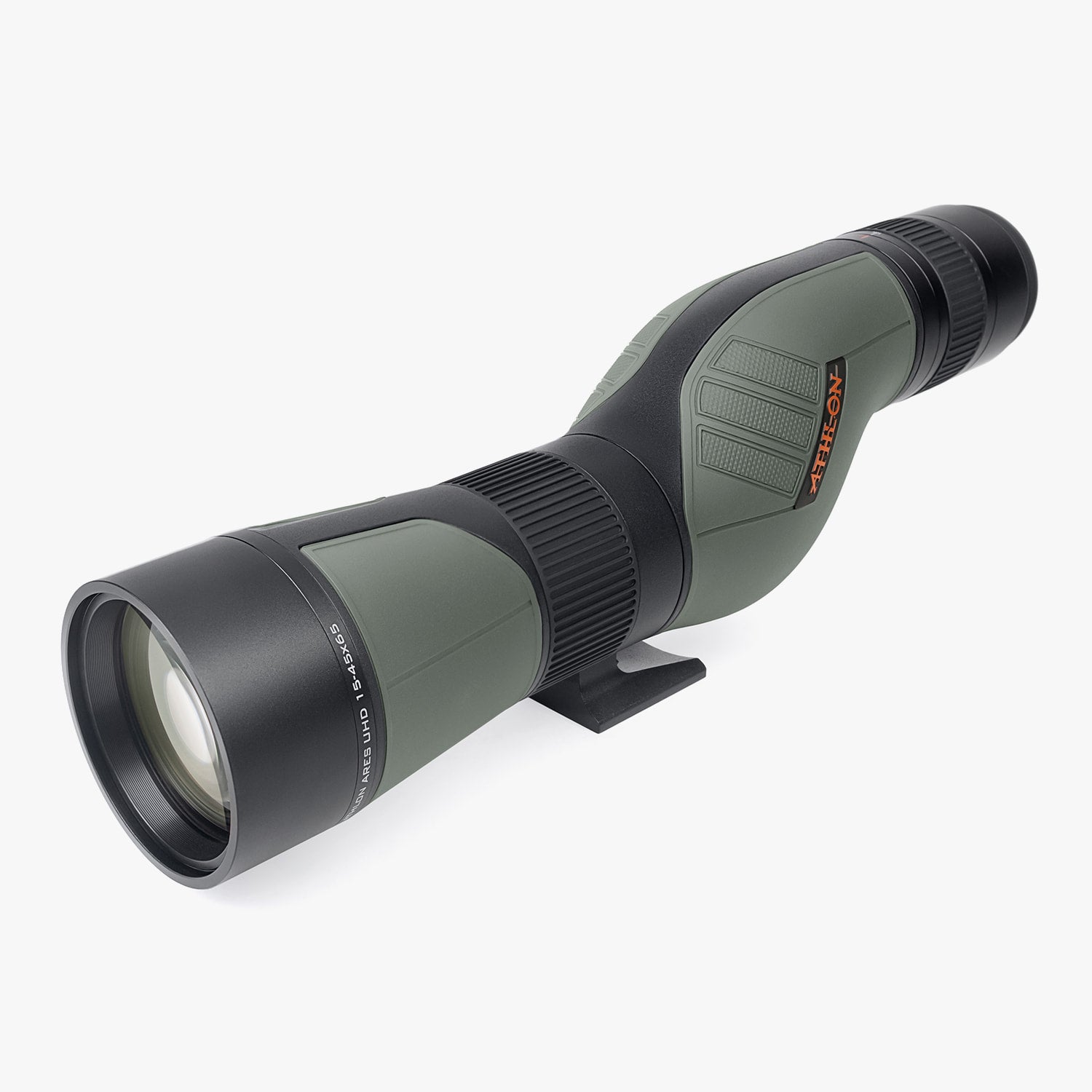 Athlon Ares G2 UHD 15-45x65 Spotting Scope Straight Angle, angled view