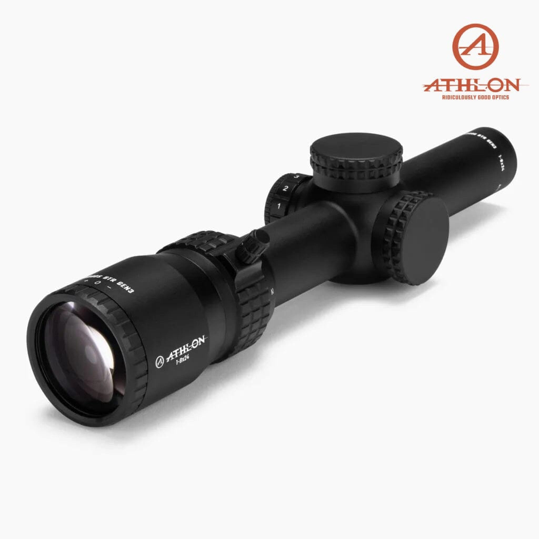 Athlon Argos BTR GEN3 1-8x24 LPVO Rifle Scope ATSR5 SFP IR MOA Illuminated, product image 2