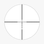 BDC 600 reticle subtension diagram for the Athlon Argos HMR 2-12x42 Rifle Scope