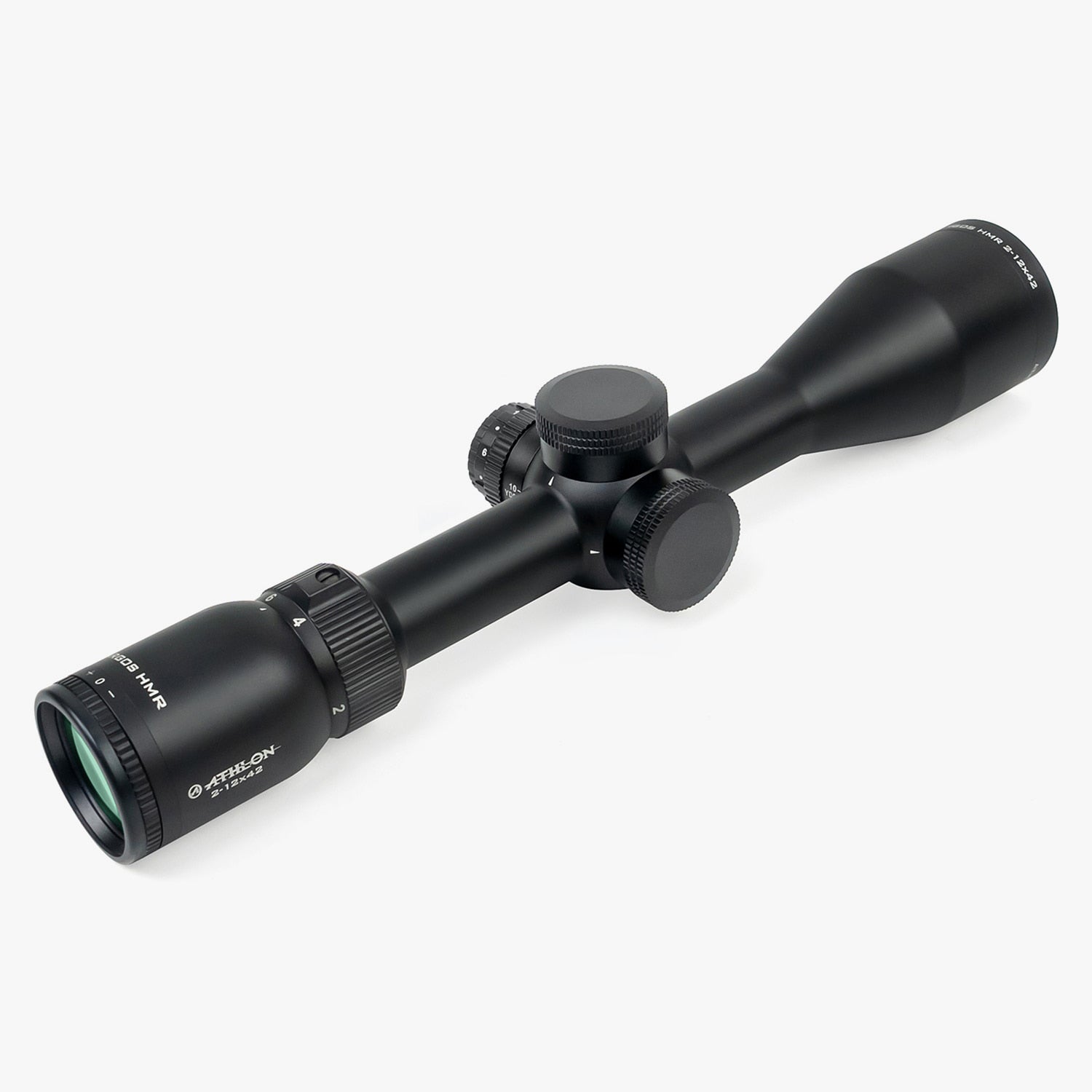 Athlon Argos HMR 2-12x42 Rifle Scope BDC 600A MOA, side view