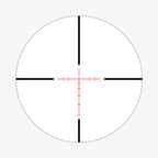BDC 600A reticle subtension diagram for the Athlon Argos HMR 2-12x42 Rifle Scope
