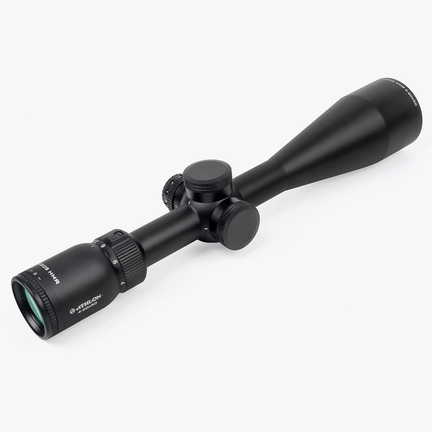 Athlon Argos HMR 4-20x50 Rifle Scope BDC 600A MOA, side view