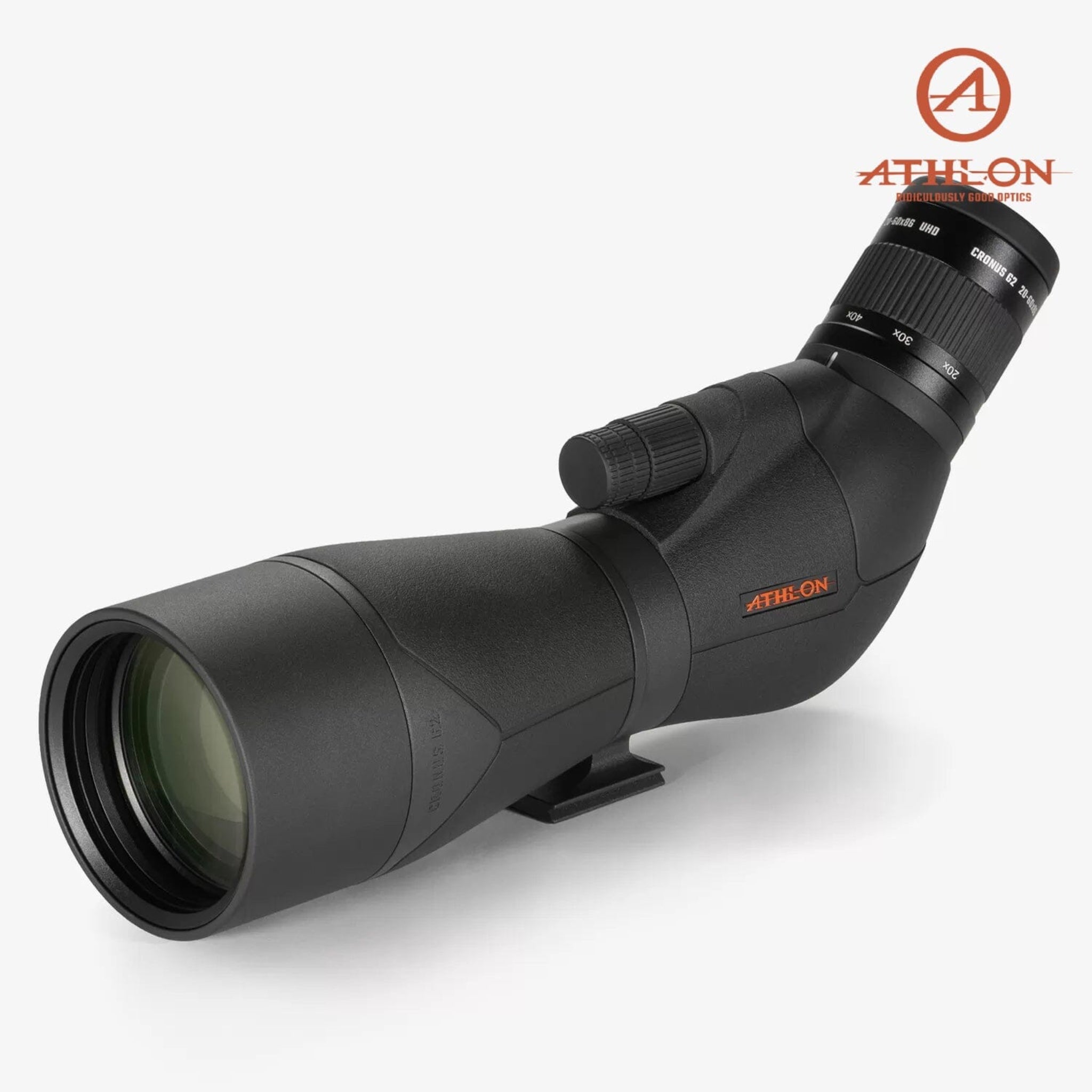 Athlon Cronus G2 UHD Dual Focus 20-60x86 Angled Spotting Scope, SKU 311006