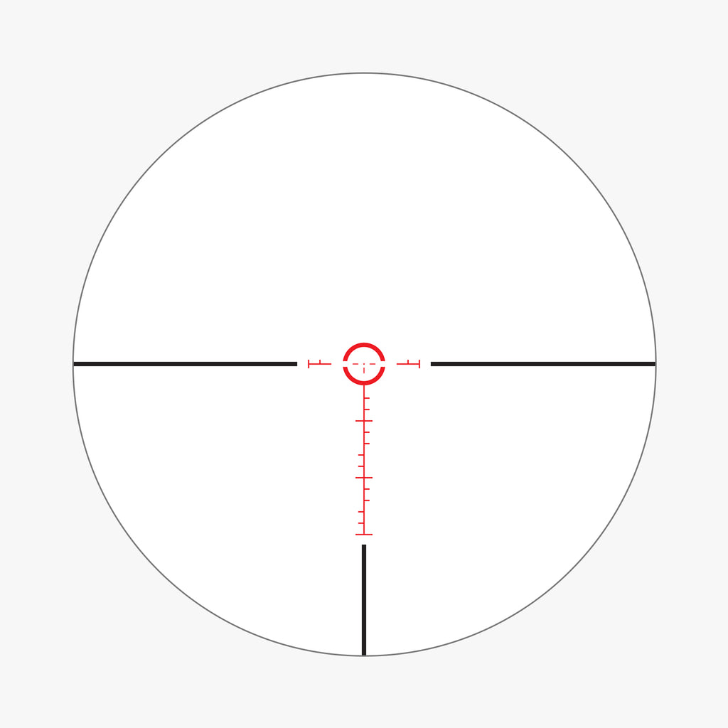 ATSR3 SFP IR MOA reticle subtension diagram for the Athlon Helos BTR GEN2 1-4.5x24 LPVO Rifle Scope
