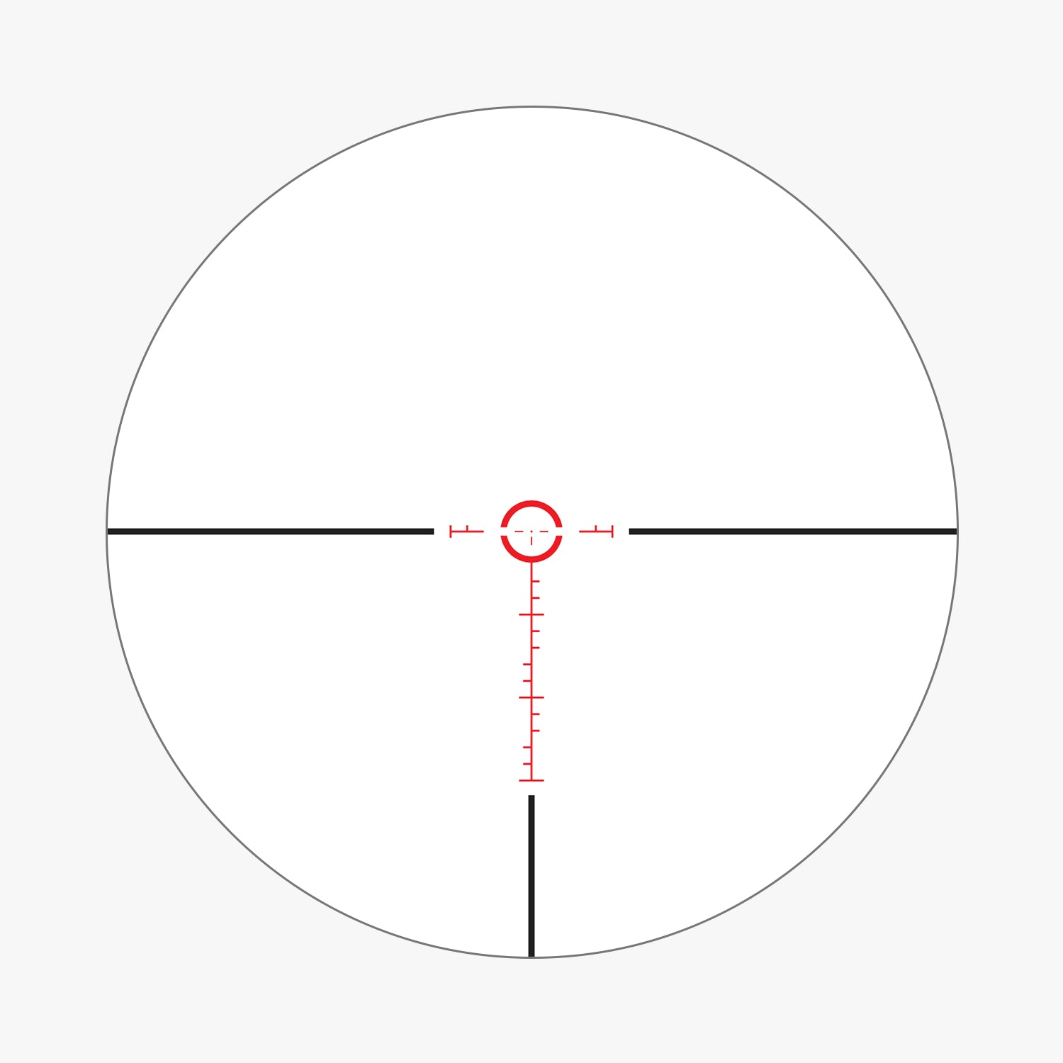 ATSR3 SFP IR MOA reticle subtension diagram for the Athlon Helos BTR GEN2 1-4.5x24 LPVO Rifle Scope