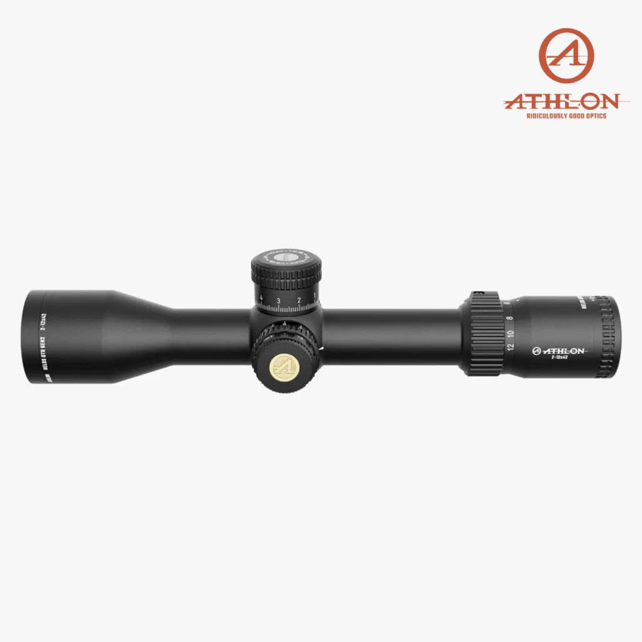 Athlon Helos BTR GEN2 2-12x42 Rifle Scope AHMR2 FFP IR MOA Illuminated, product image 2