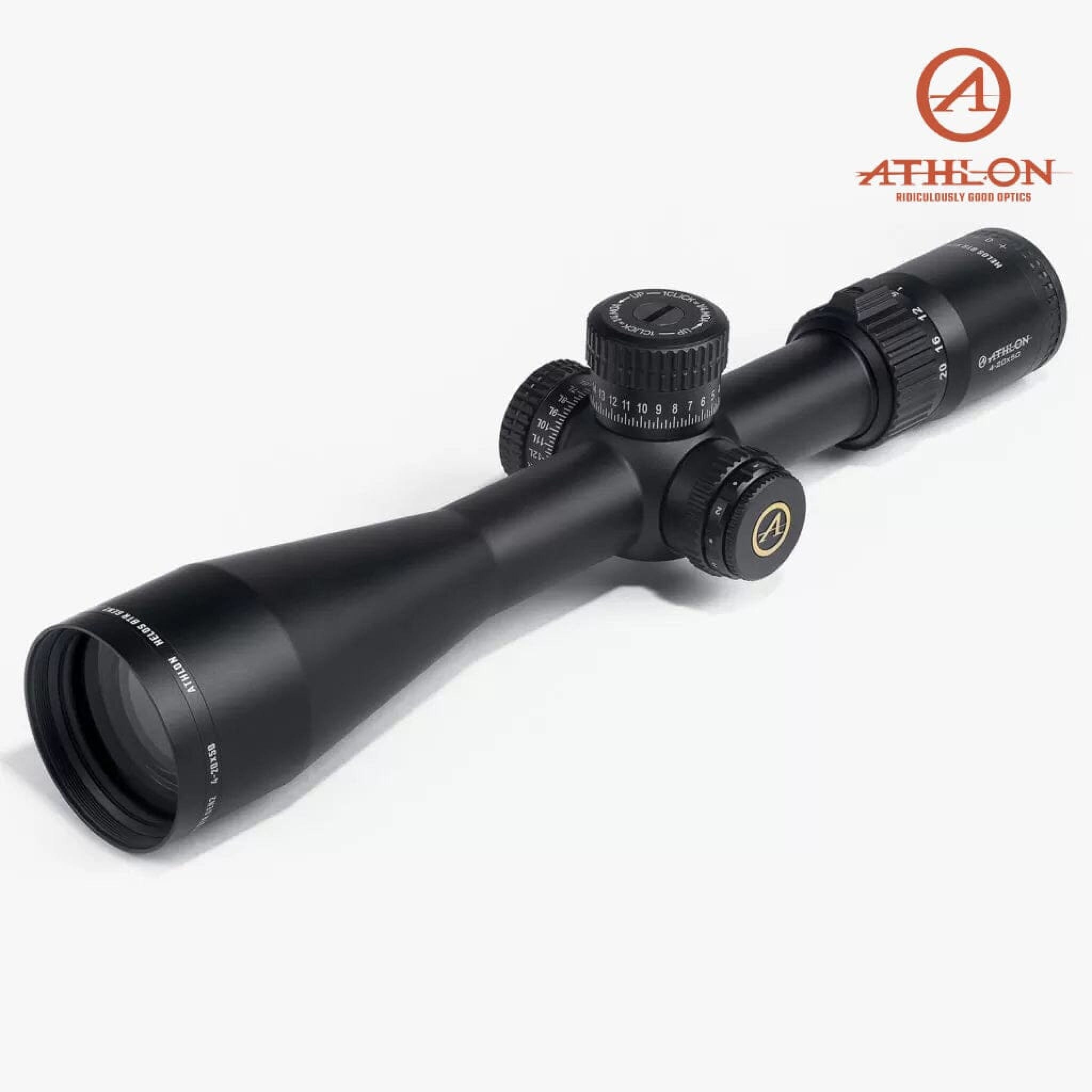 Athlon Helos BTR GEN2 4-20x50 Rifle Scope APLR6 FFP IR MOA Illuminated, SKU 214108