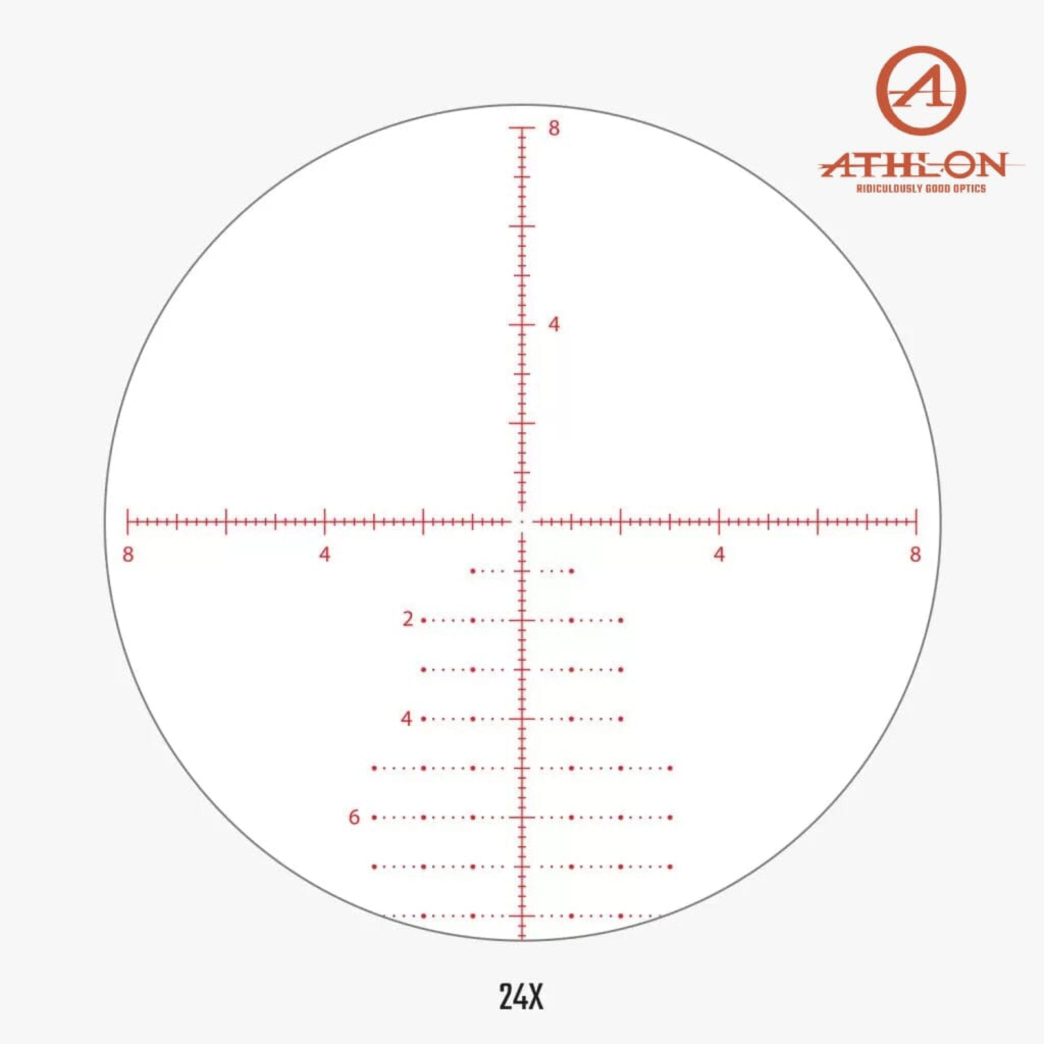Athlon Helos BTR GEN2 6-24x56 Rifle Scope APRS6 FFP IR MIL Illuminated, product image 4