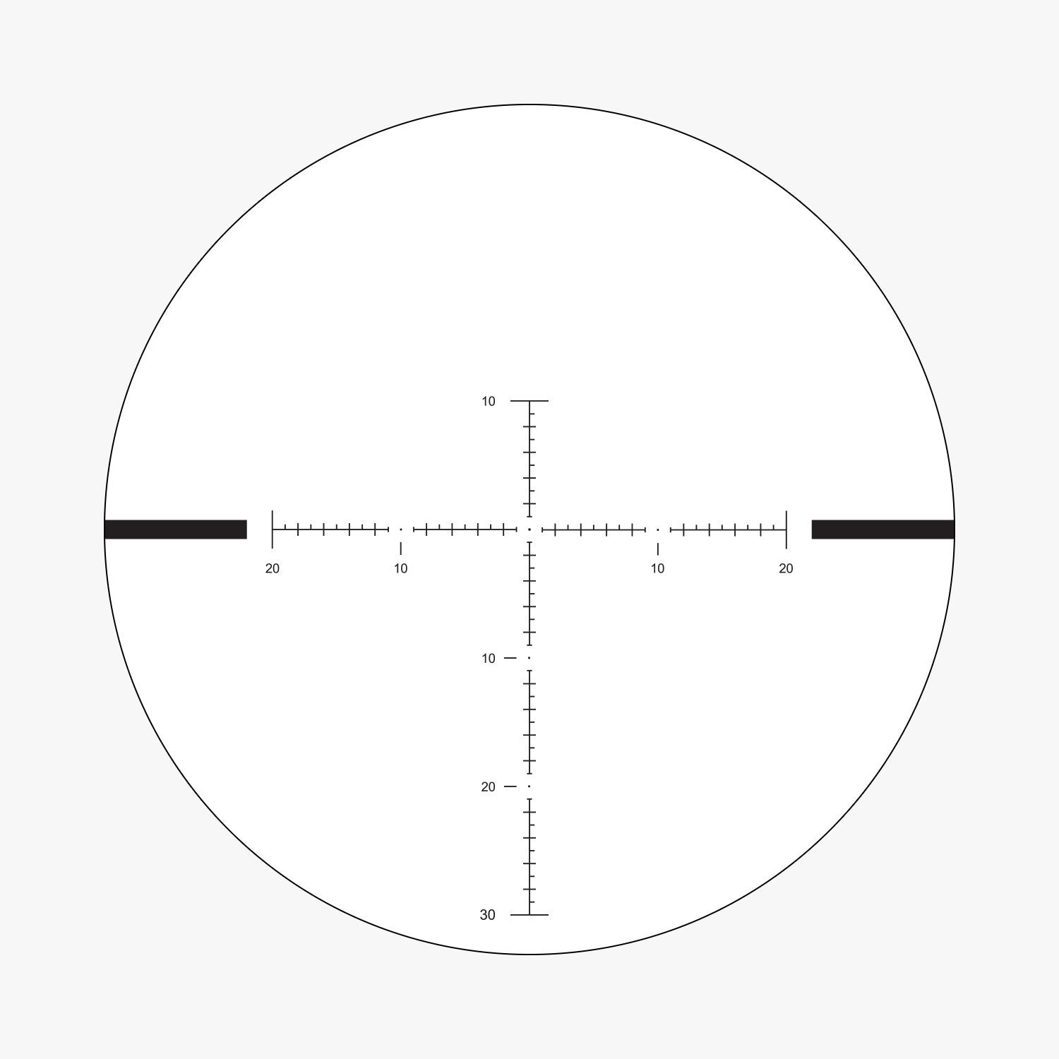 Athlon Heras SPR 4-20x50 Rifle Scope AAGR2 MOA, detail view