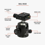 Athlon Midas AL28 Aluminum Tripod, product image 3