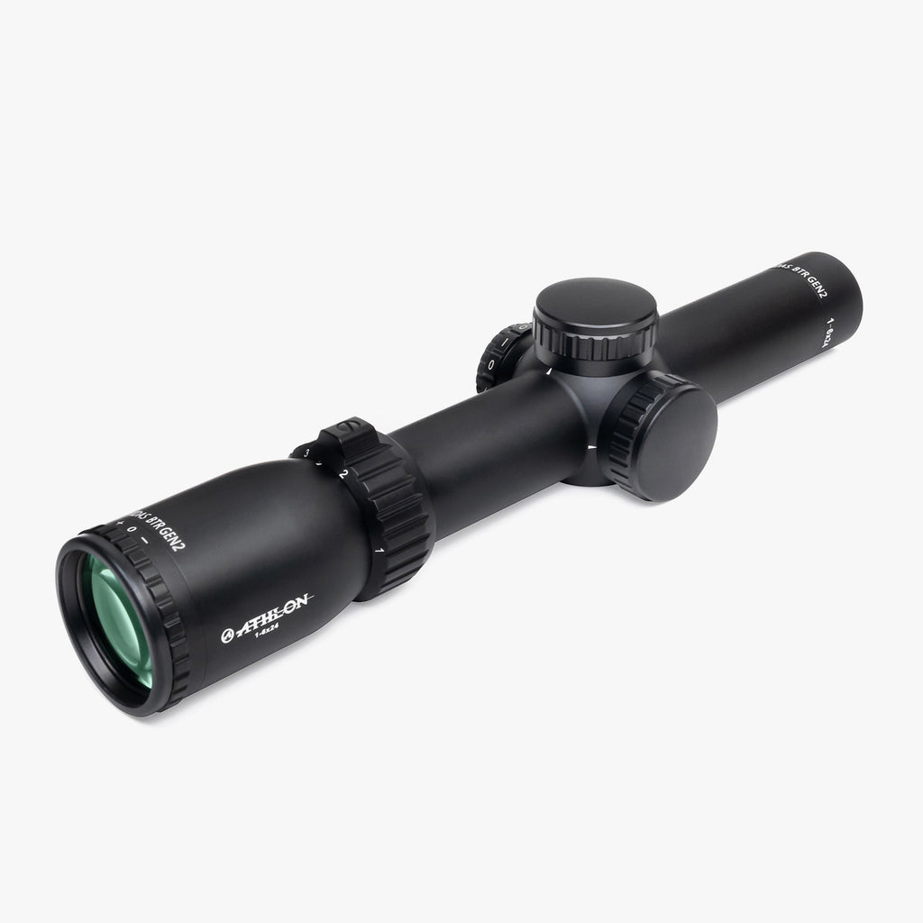 Athlon Midas BTR GEN2 HD 1-6x24 LPVO Rifle Scope ATSR16, side view