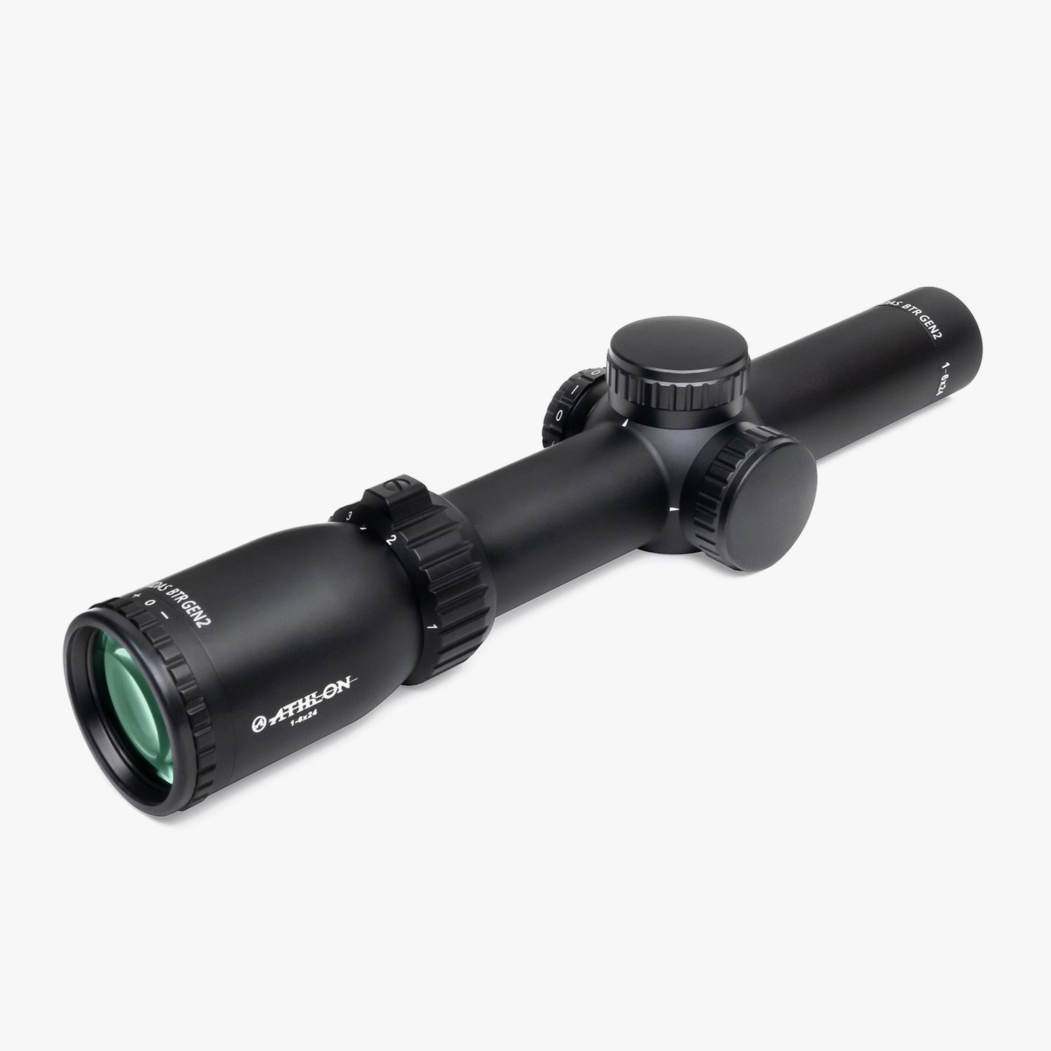 Athlon Midas BTR GEN2 HD 1-6x24 LPVO Rifle Scope ATSR4, side view