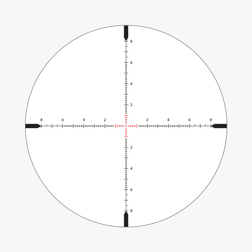 APRS4 SFP IR MIL reticle subtension diagram for the Athlon Midas BTR GEN2 HD 4.5-27x50 Rifle Scope