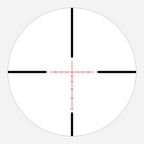 BDC 600A SFP IR MOA reticle subtension diagram for the Athlon Midas HMR GEN2 2.5-15x50 Rifle Scope