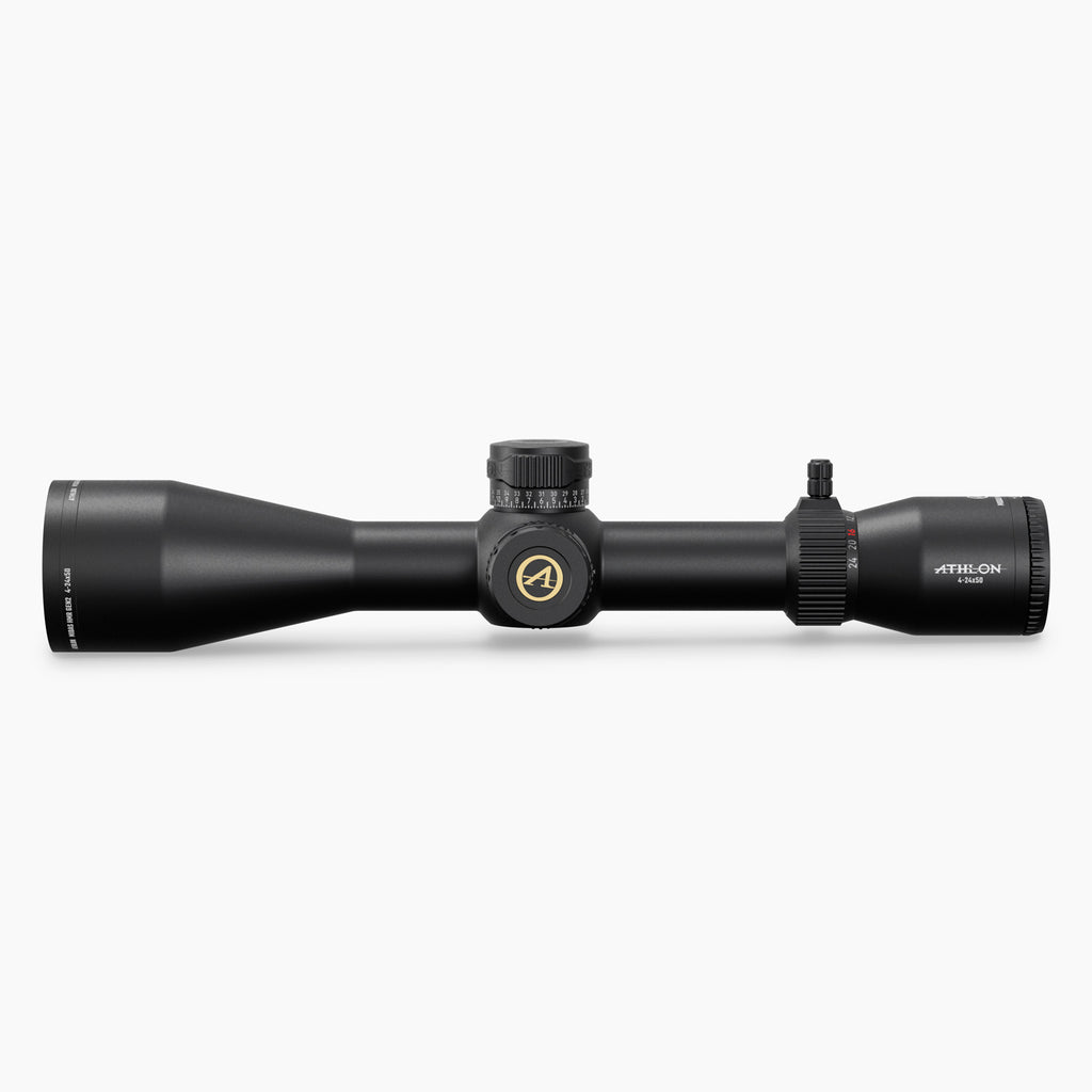 Athlon Midas HMR GEN2 4-24x50 Rifle Scope AHMC1 MOA, side view