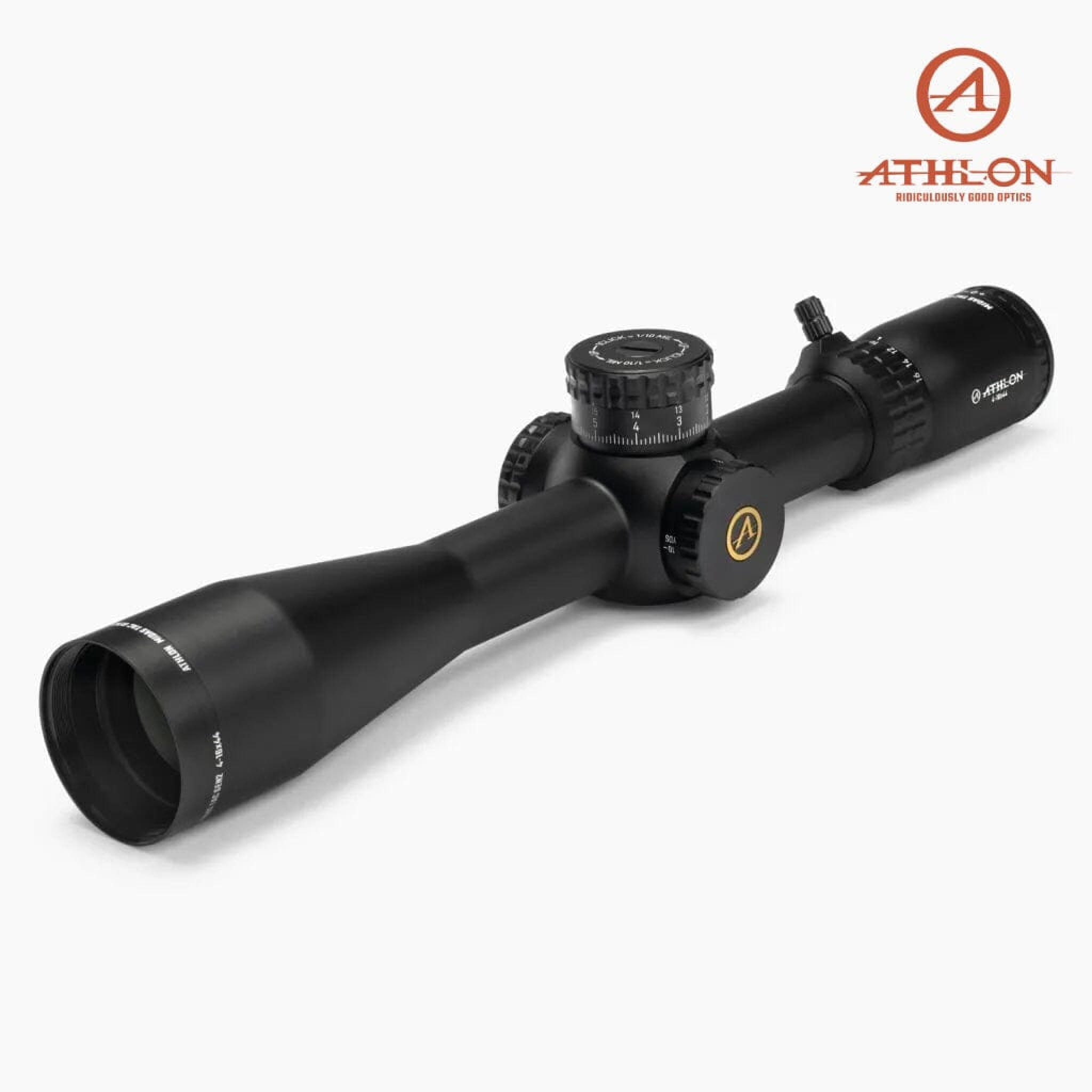 Athlon Midas TAC GEN2 HD 4-16x44 Rifle Scope APRS14 FFP MIL Reticle, SKU 213083J