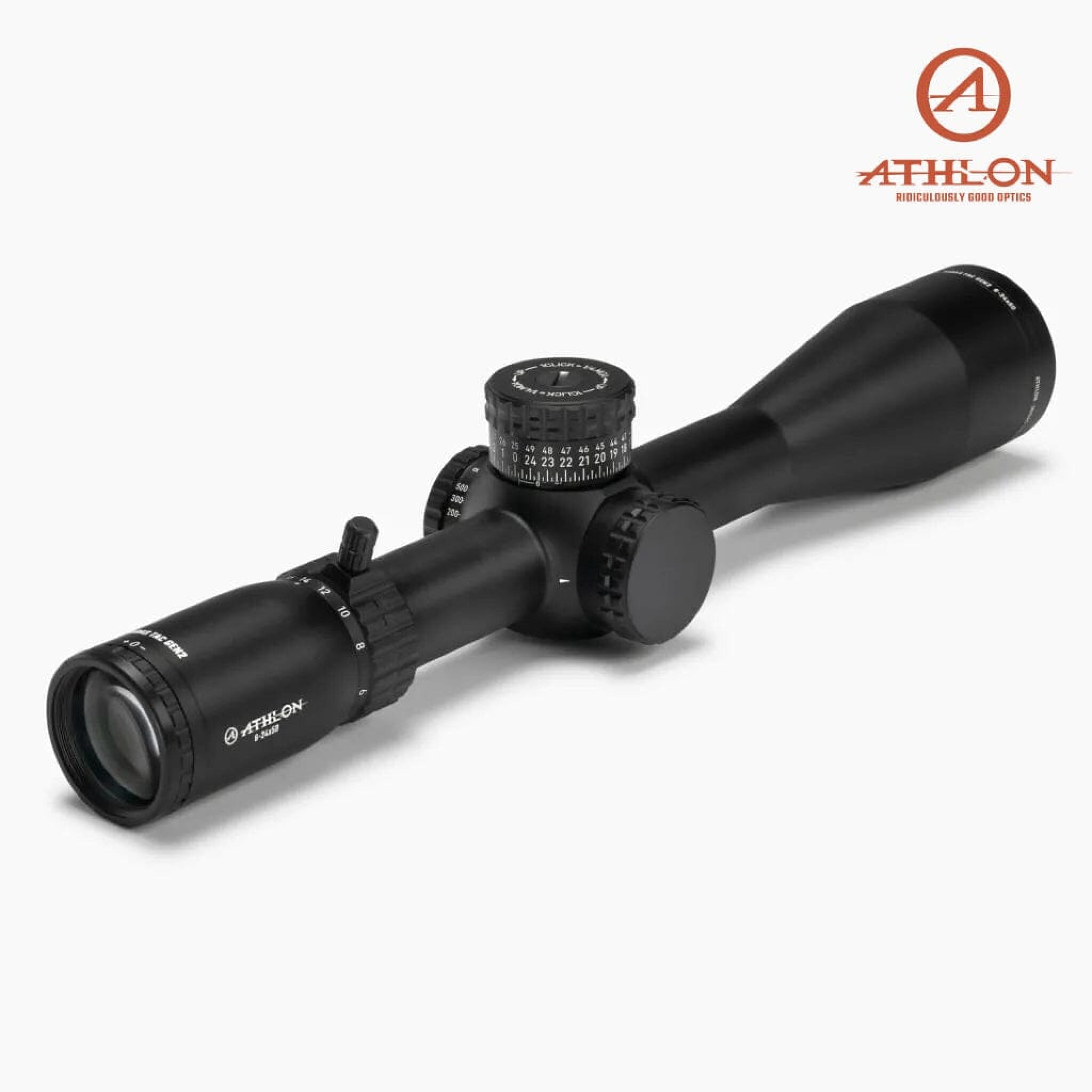 Athlon MIDAS TAC GEN2 HD 6-24×50 RIfle Scope - APLR15 FFP MOA Reticle Rifle Scope Athlon Optics 