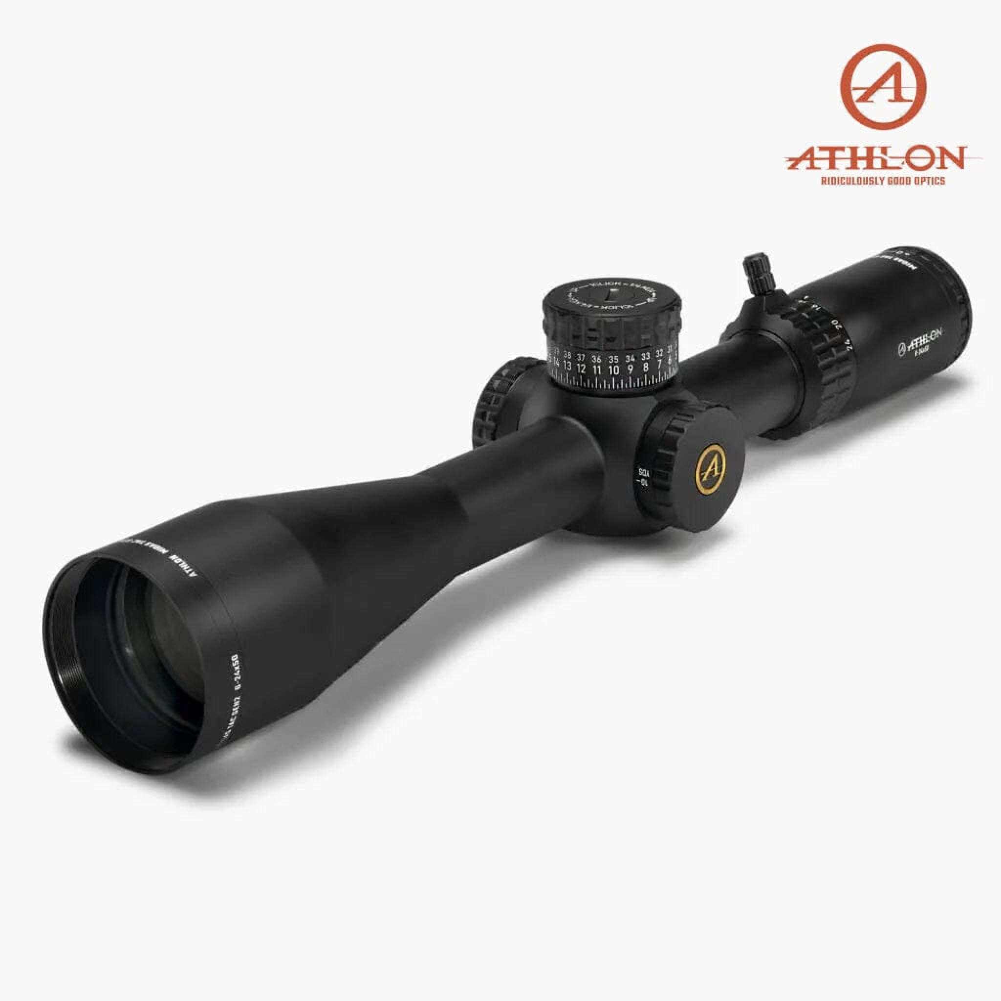 Athlon Midas TAC GEN2 HD 6-24x50 Rifle Scope APLR15 FFP MOA Reticle, SKU 213085J