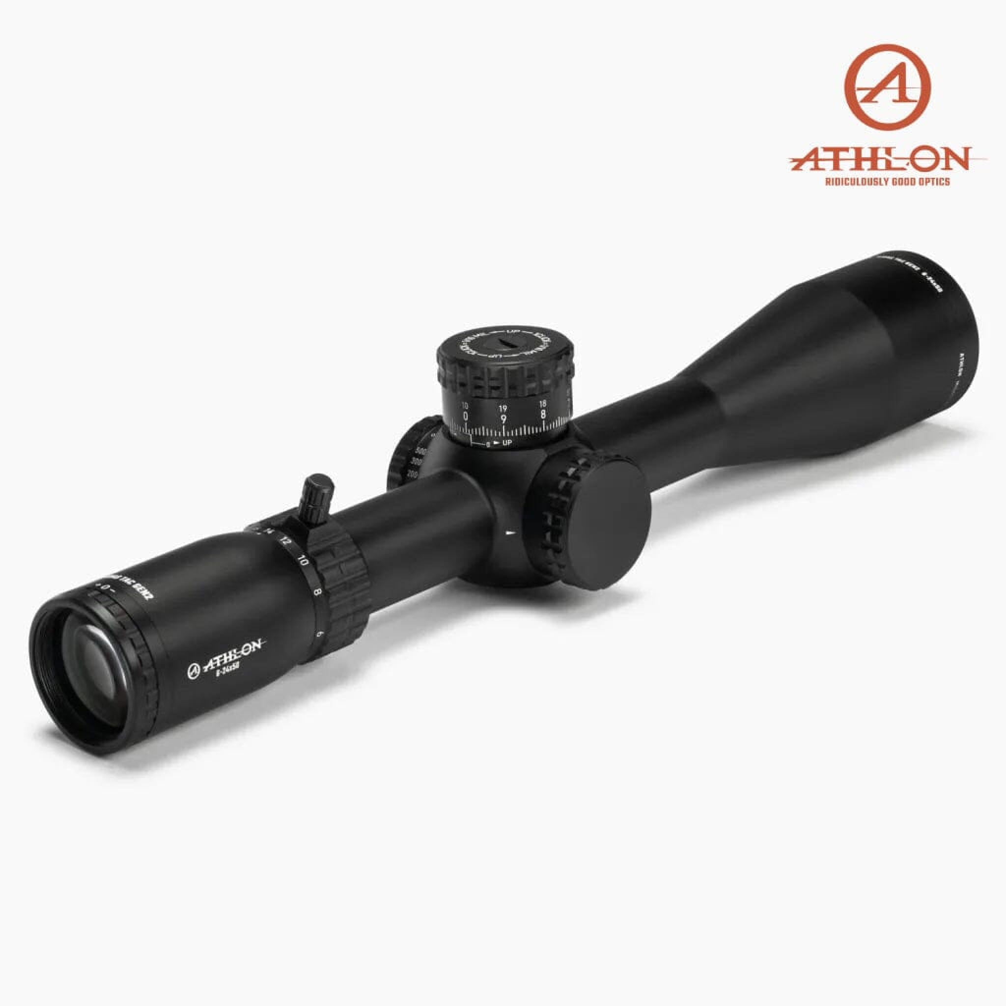 Athlon MIDAS TAC GEN2 HD 6-24×50 Rifle Scope - APRS15 FFP MIL Reticle Rifle Scope Athlon Optics 