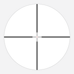 AHMC reticle subtension diagram for the Athlon Neos HMR 3-9x50 Rifle Scope