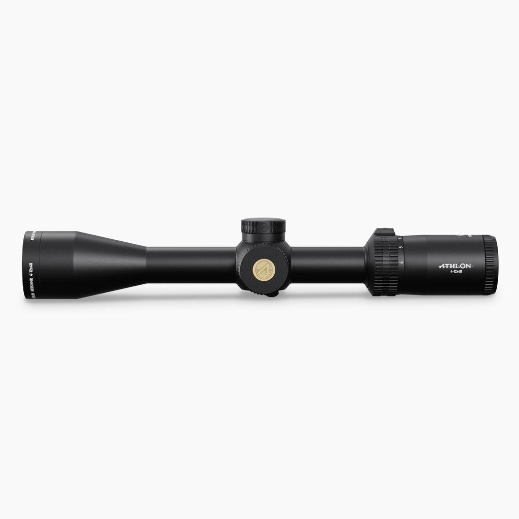 Athlon Neos HMR 4-12x40 Rifle Scope Center-X MOA, side view