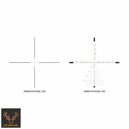 Athlon Optics Ares BTR GEN 2 2.5-15x50 Rifle Scope APRS5 FFP IR MIL Reticle 212012 Rifle Scope Athlon Optics 