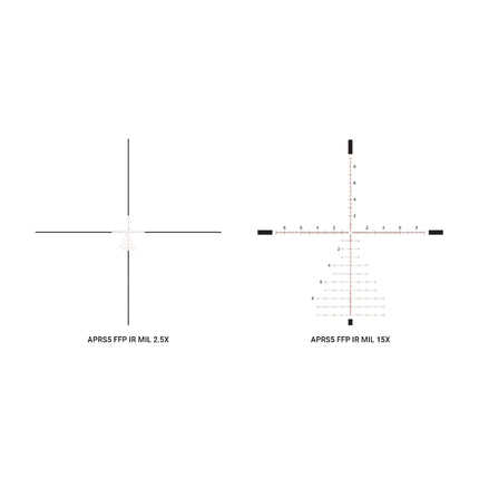 Athlon Optics Ares BTR GEN 2 2.5-15x50 Rifle Scope APRS5 FFP IR MIL Reticle 212012 Rifle Scope Athlon Optics 