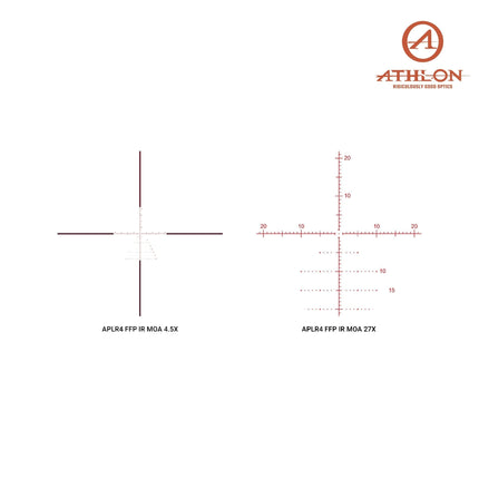 Athlon Optics Ares BTR GEN 2 4.5-27x50 Rifle Scope APLR4 FFP IR MOA Reticle 212011 Rifle Scope Athlon Optics 