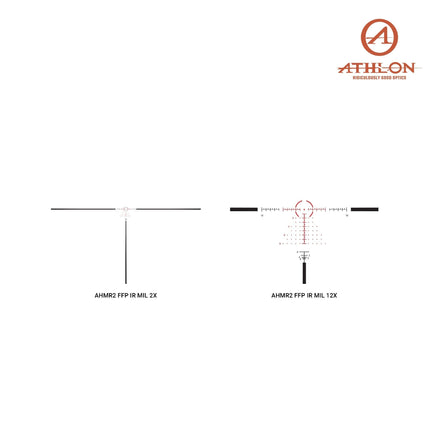 Athlon Optics Helos BTR GEN 2 2-12x42 Rifle Scope AHMR2 FFP IR MIL Reticle 214105 Rifle Scope Athlon Optics 