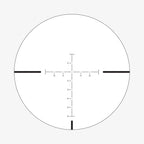 AAGR1 reticle subtension diagram for the Athlon Talos BTR GEN2 10x42 Rifle Scope