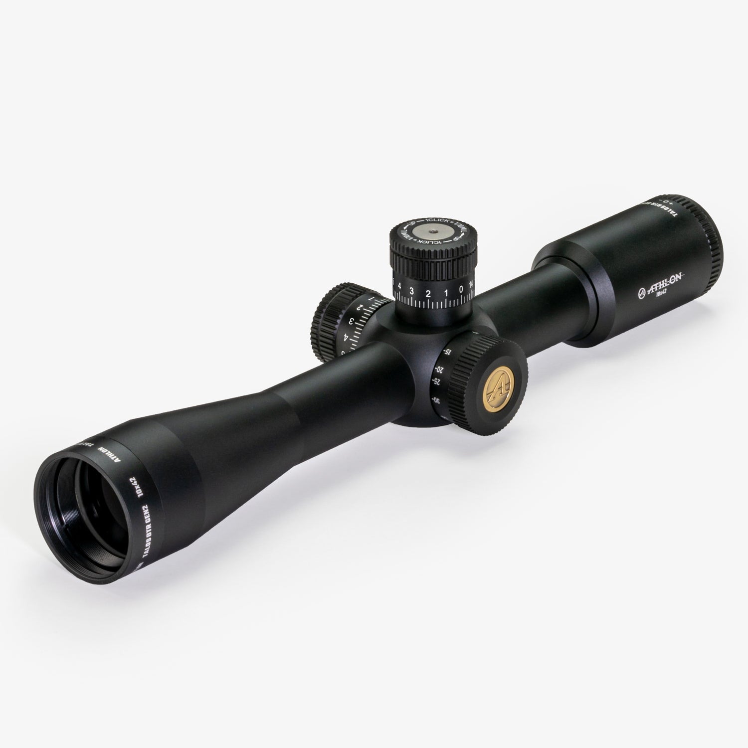 Athlon Talos BTR GEN2 10x42 Rifle Scope AAGR1 MOA, SKU 215032P