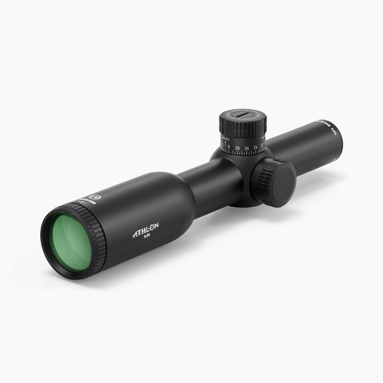 Athlon Talos HMR 1x24 Rifle Scope Center-X SFP MOA, product image 2