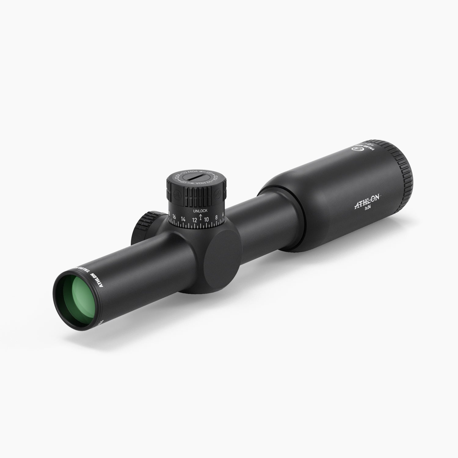 Athlon Talos HMR 1x24 Rifle Scope Center-X MOA, SKU 215006