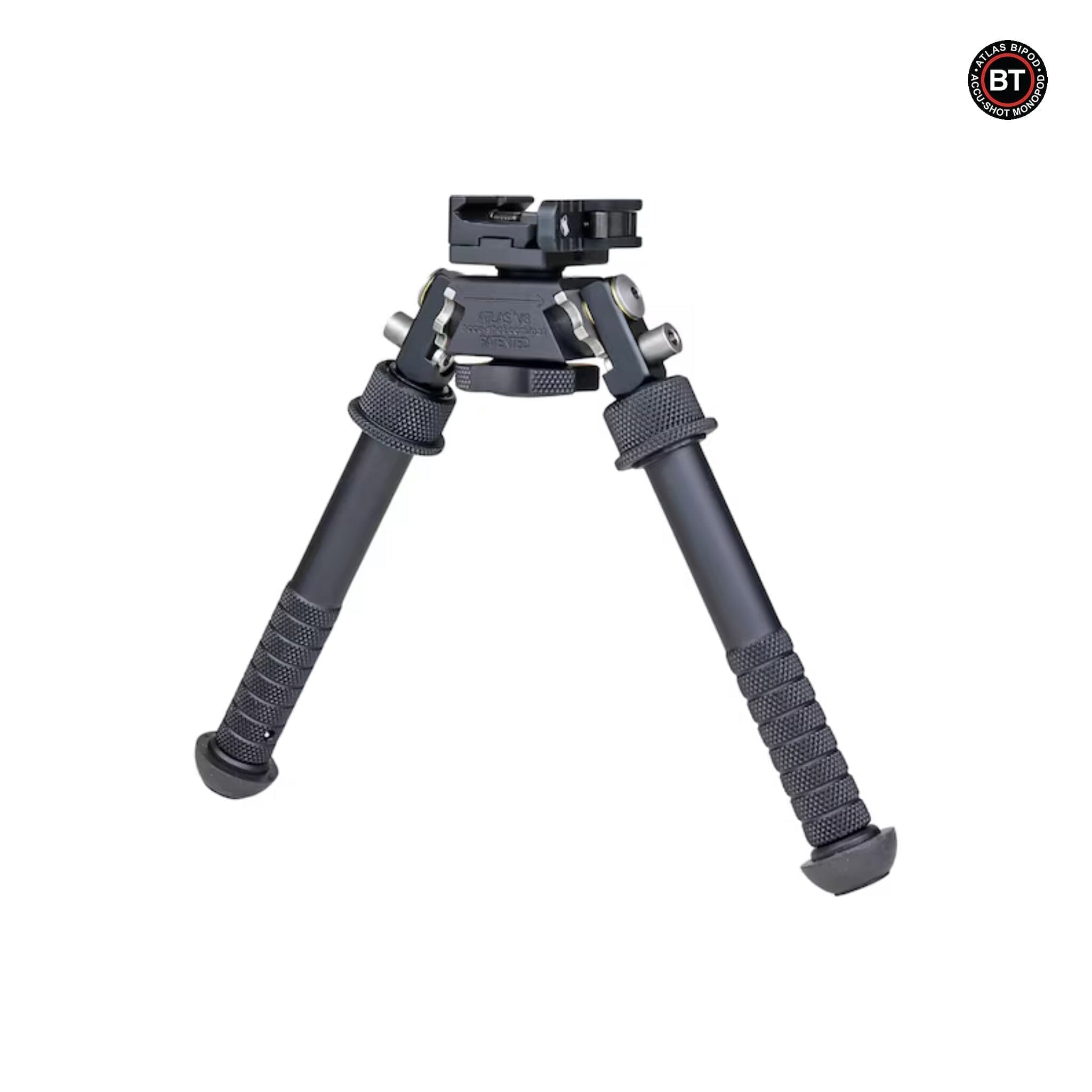 Atlas Bipod BT10-LW17 V8 with ADM-170-S Lever QD Mount, SKU BT10-LW17