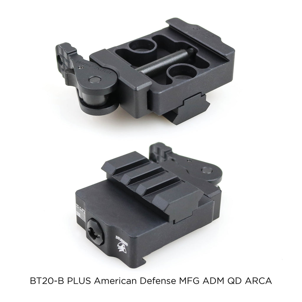 Atlas Bipod BT20-B PLUS Accuracy International Spigot Bottom Rail with Clamp, product image 3