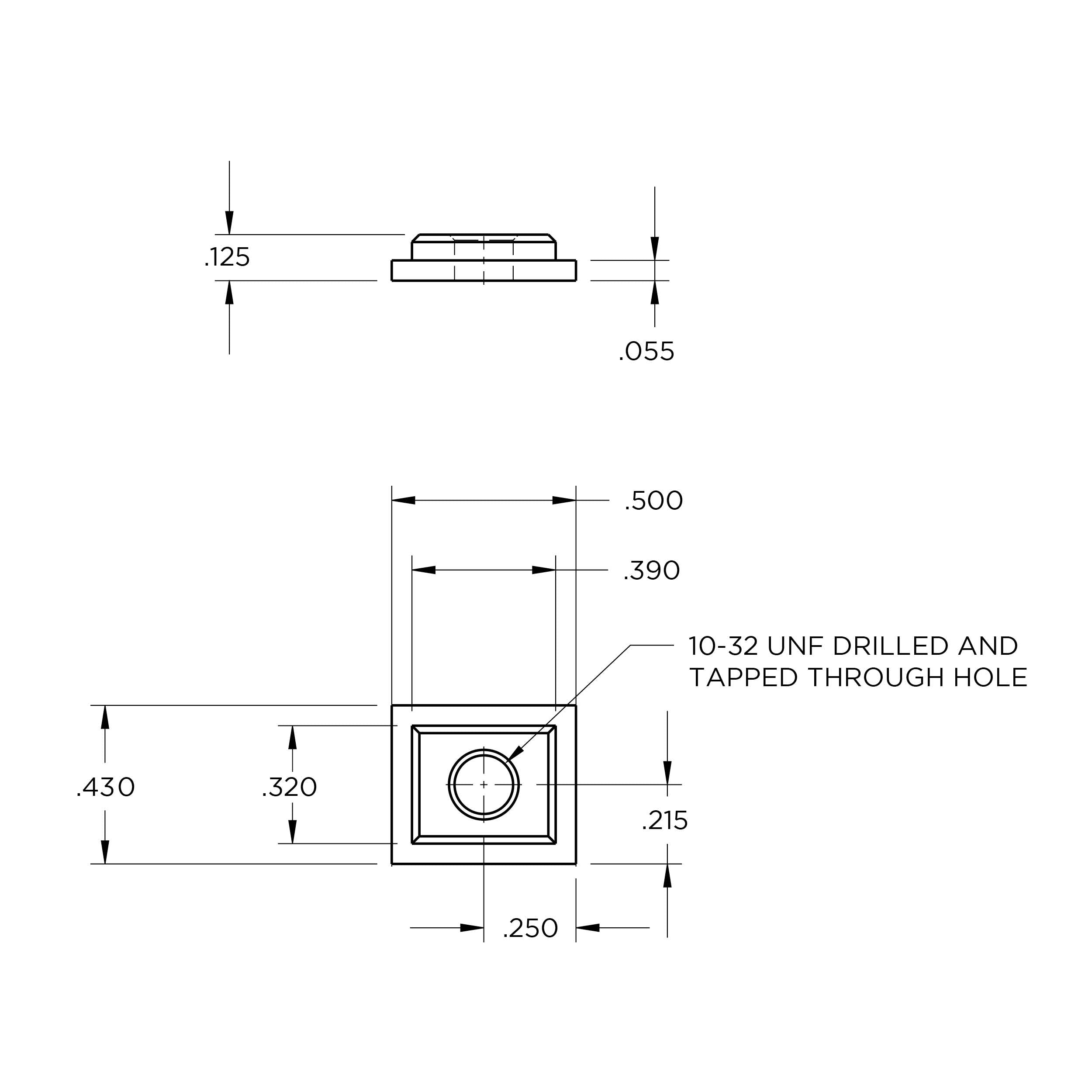 Atlas Bipod BT28-N AFAR Rail Nuts, product image 3