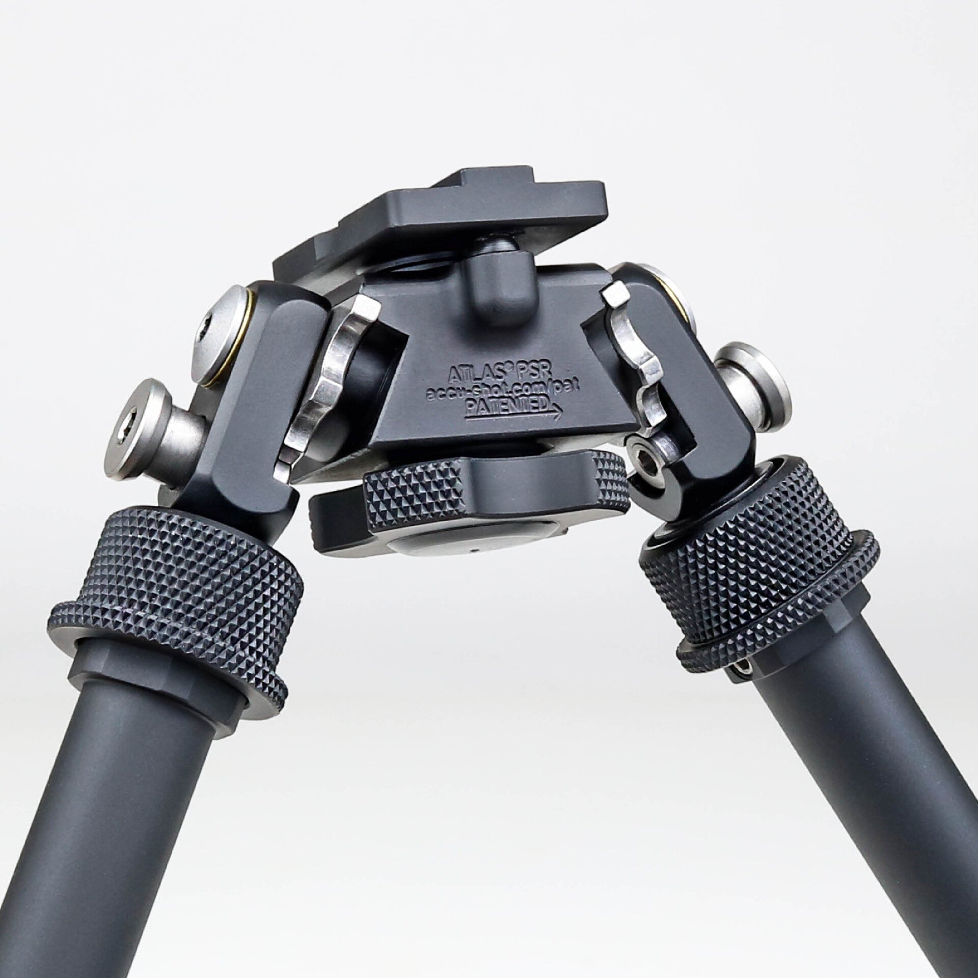 Atlas Bipod BT46-NC PLUS PSR No Clamp with ADM QD ARCA Mount, product image 2
