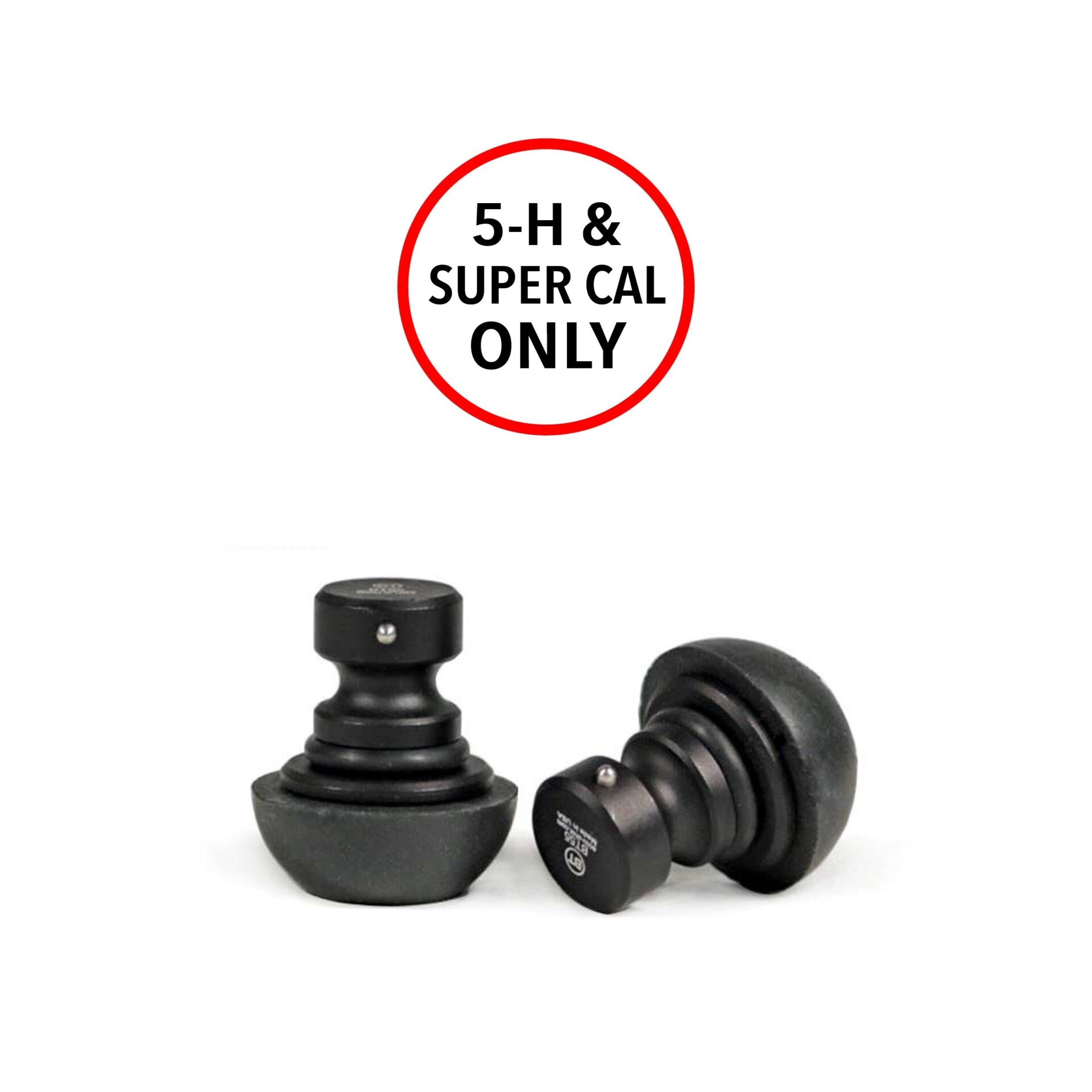 Atlas Bipod BT55 5-H & Super CAL Rubber Feet, SKU BT55