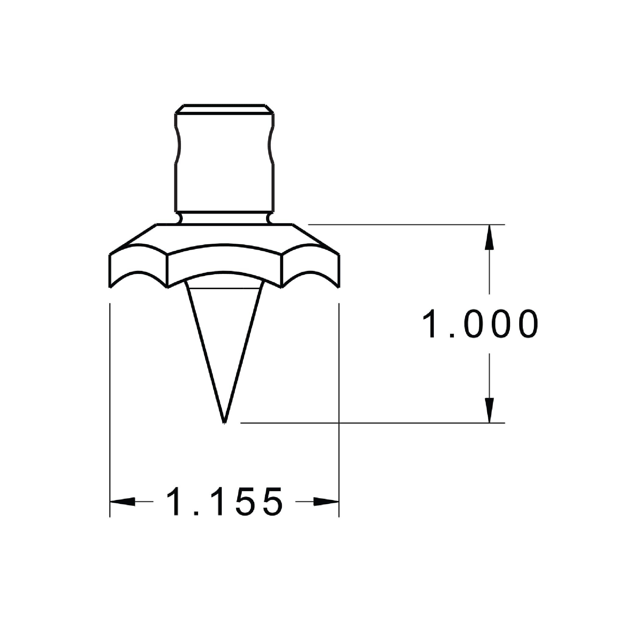 Atlas Bipod BT74 Raider Cleat Feet, product image 3
