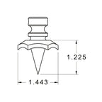 Atlas Bipod BT75 Raider Cleat Feet for 5-H & Super CAL, product image 3