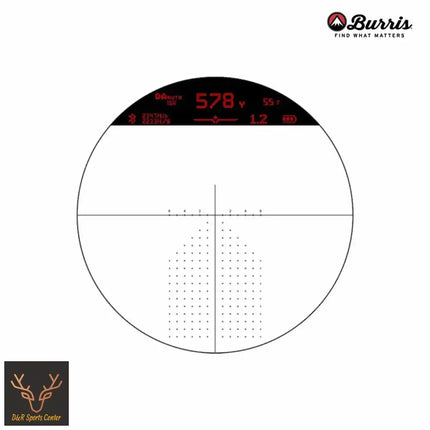 Burris Eliminator 6 Laser Rangefinding Rifle Scope 4-20x52mm X177 Reticle Rifle Scope Burris 