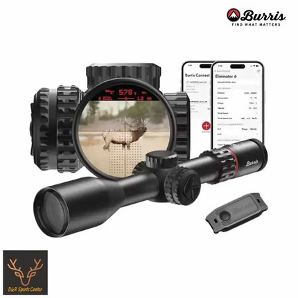 Burris Eliminator 6 Laser Rangefinding Rifle Scope 4-20x52mm X177 Reticle Rifle Scope Burris 