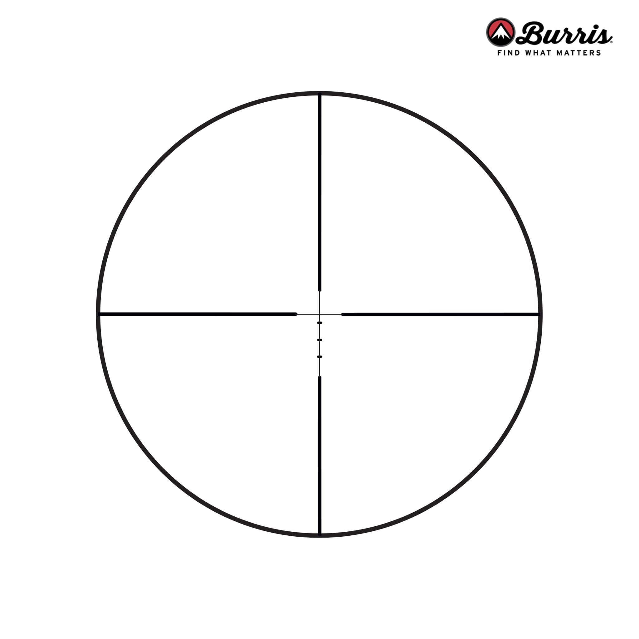 Burris Handgun Scope 2-7×32 - Ballistic Plex Reticle - Black Rifle Scope Burris 