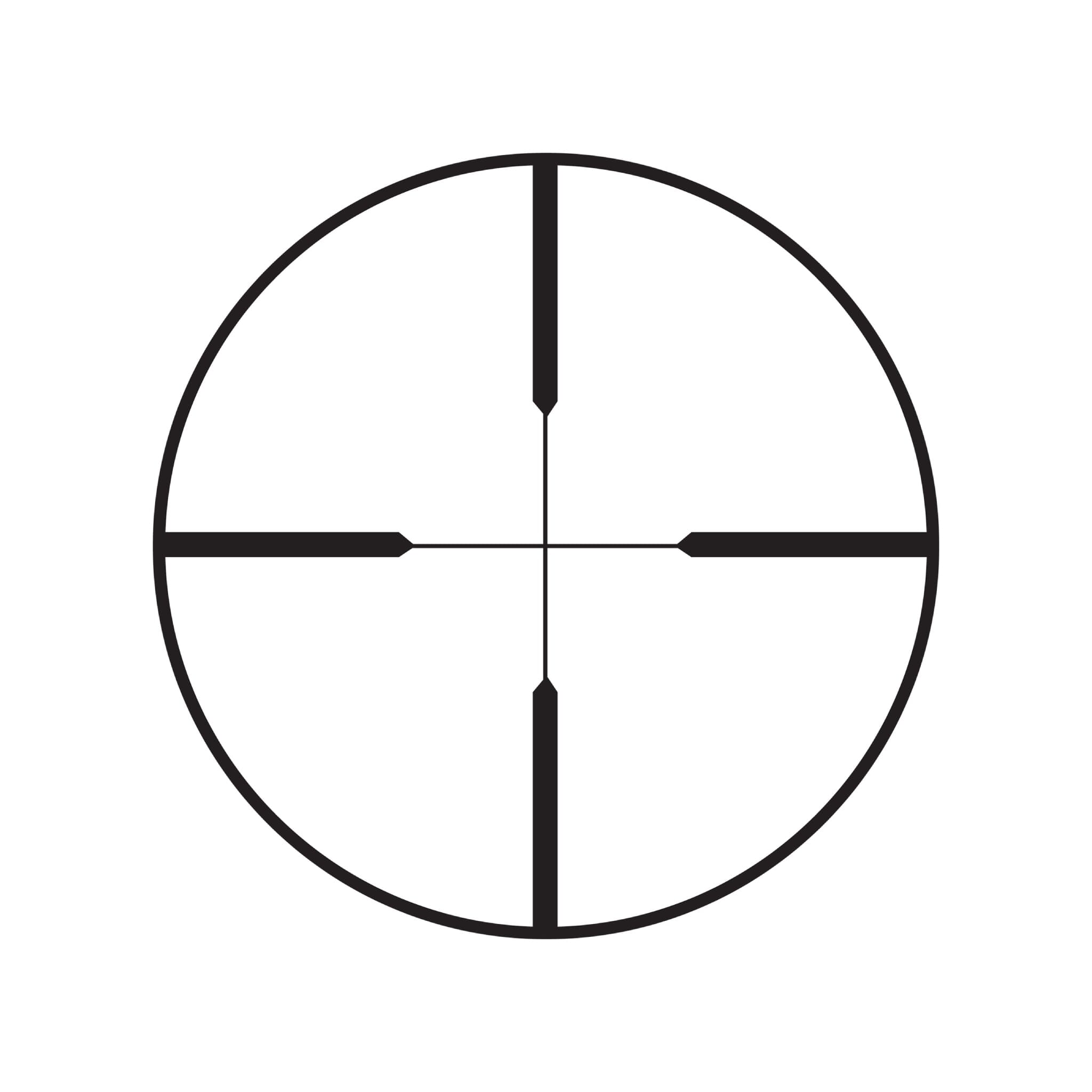 Burris Optics Handgun Scope 2x20 - Plex Reticle - Nickel Rifle Scope Burris 