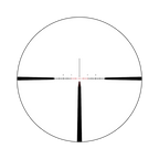 Burris Veracity 2.5-12x42 Rifle Scope Illuminated 3PW-MOA, 3PW-MOA reticle diagram
