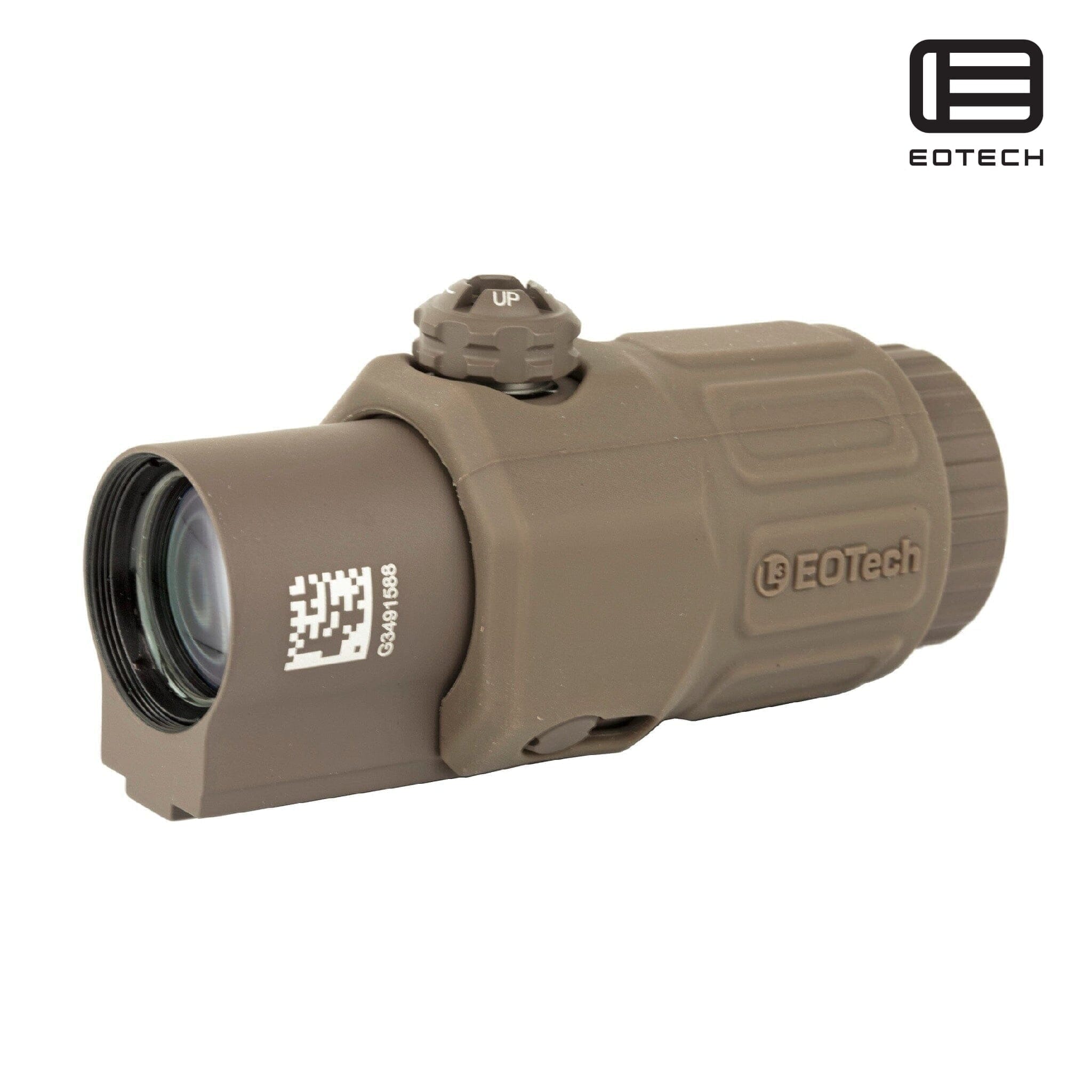 EOTech G33 3x Magnifier No Mount Tan, SKU G33.NMTAN