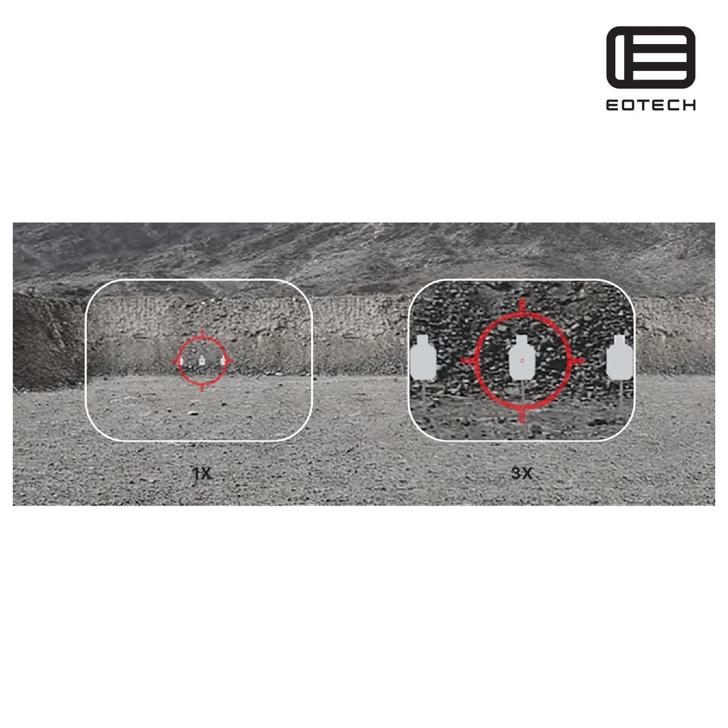 EOTech G43.STS Micro 3x Magnifier with QD Mount Black Magnifier EOTech 